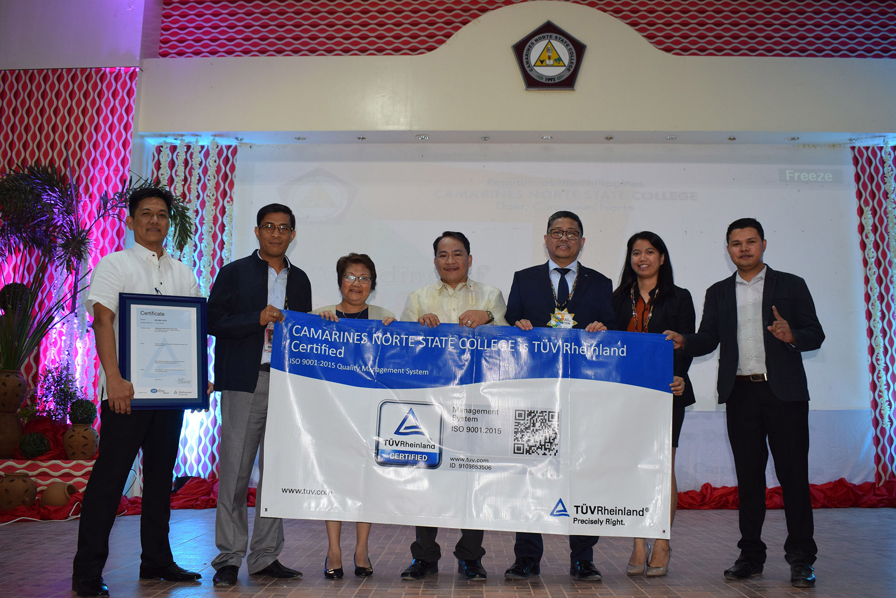 CNSC conducts Formal Awarding of ISO Certificate and Oath-Taking of Newly Promoted and Newly Installed Designees